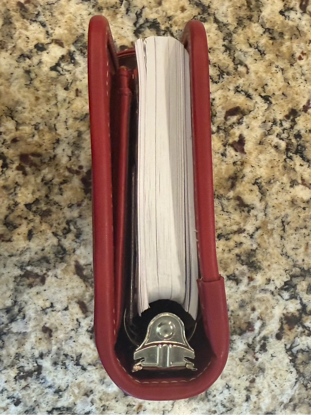 Franklin Covey Red Classic Day One Planner New Organizer Wallet